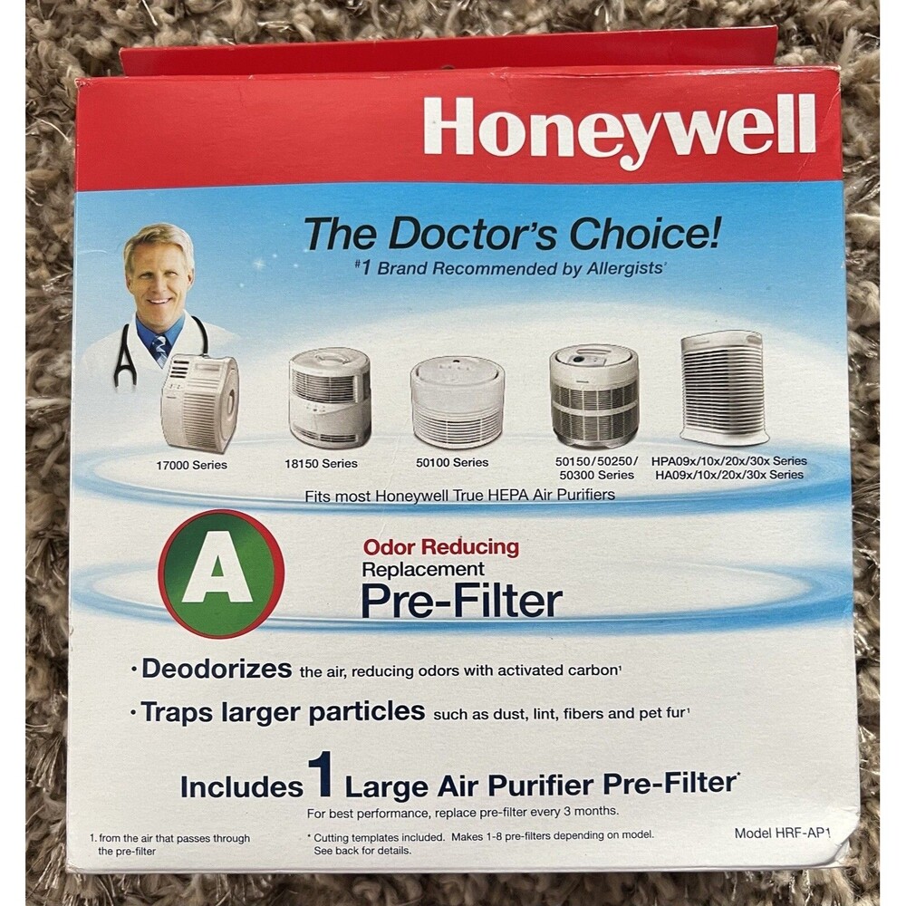 Honeywell Filter A HRF-AP1 Carbon Air Purifier Replacement Pre-Filter NEW